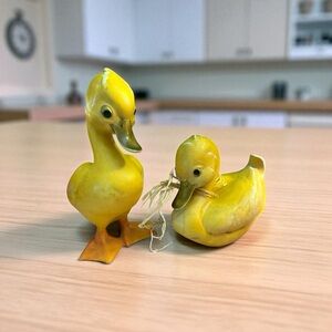 Pair Of Freeman McFarlin Anthony Duck Figurine California Art Pottery Signed